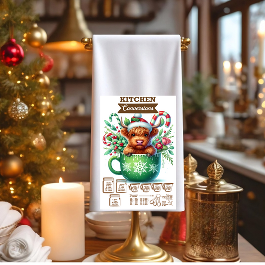 Towel-Highlander Tea Cup with custom tumbler design