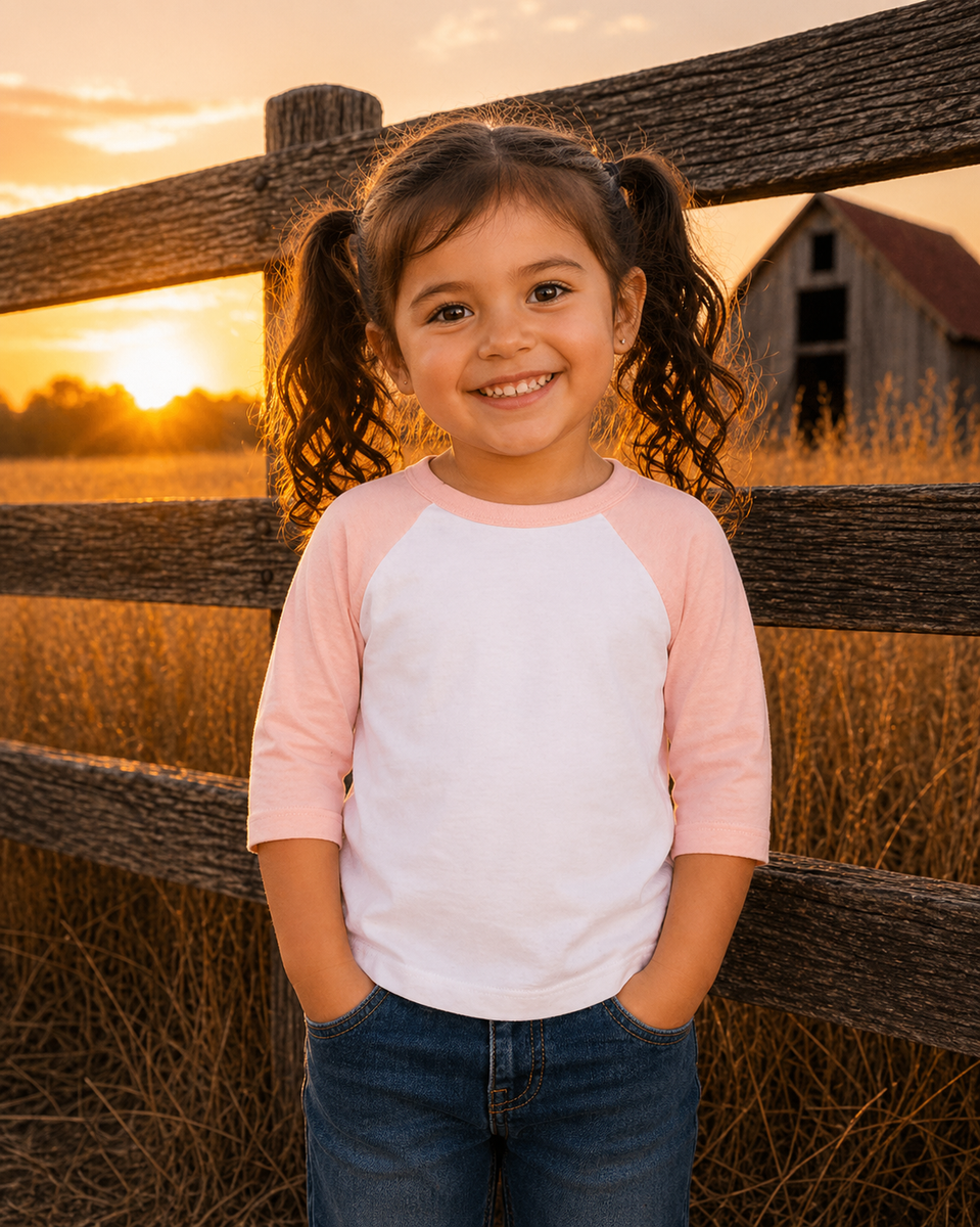 Custom Toddler Raglan