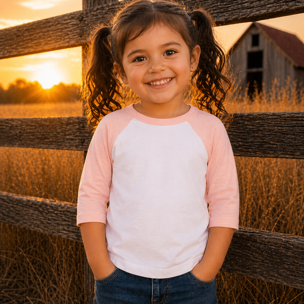 Custom Toddler Raglan
