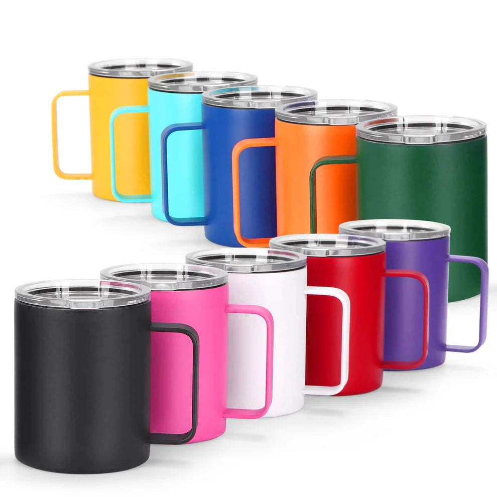 Custom 12oz Powder Coated Coffee Mug