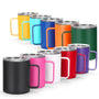 Custom 12oz Powder Coated Coffee Mug
