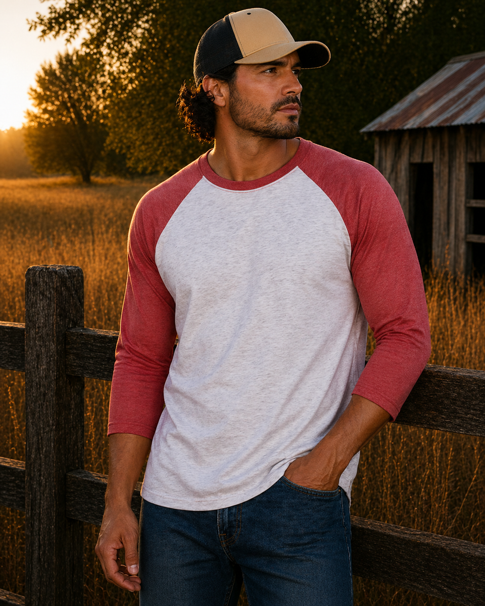 Custom Adult Raglan
