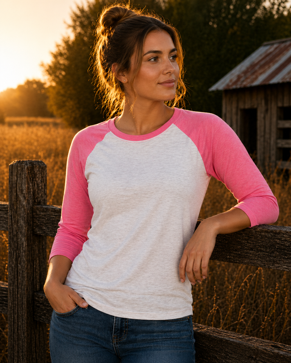 Custom Adult Raglan