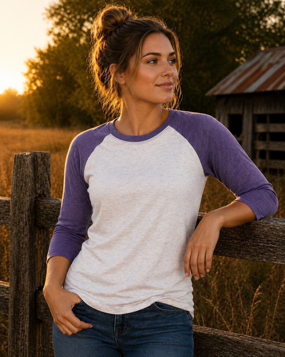 Custom Adult Raglan