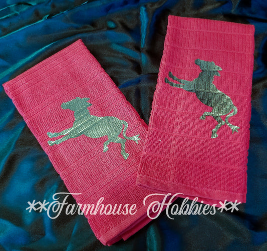 Towel Set-Donkey Home Decor/Accessories Farmhouse Hobbies   