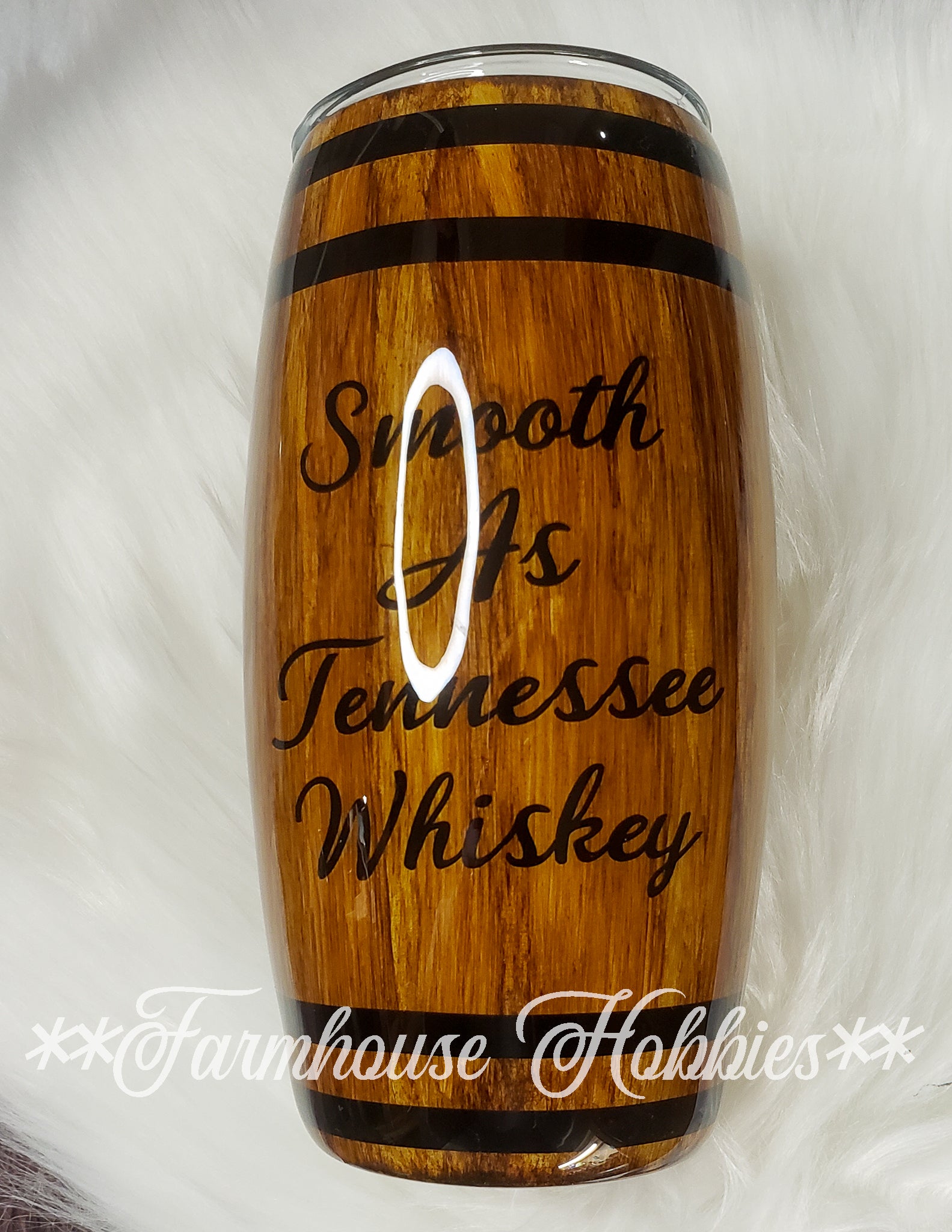 Whiskey Barrel RTS Drinkware Farmhouse Hobbies   