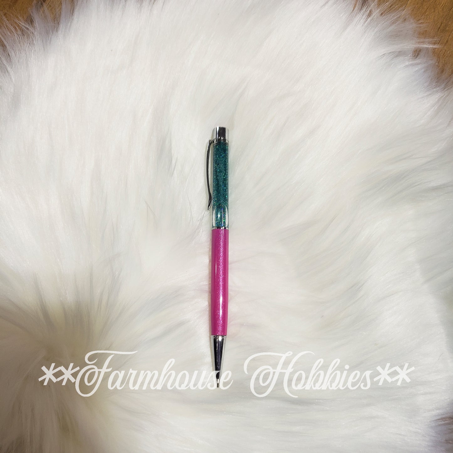 Pink Glitter Flow Pen Home Decor/Accessories Farmhouse Hobbies   