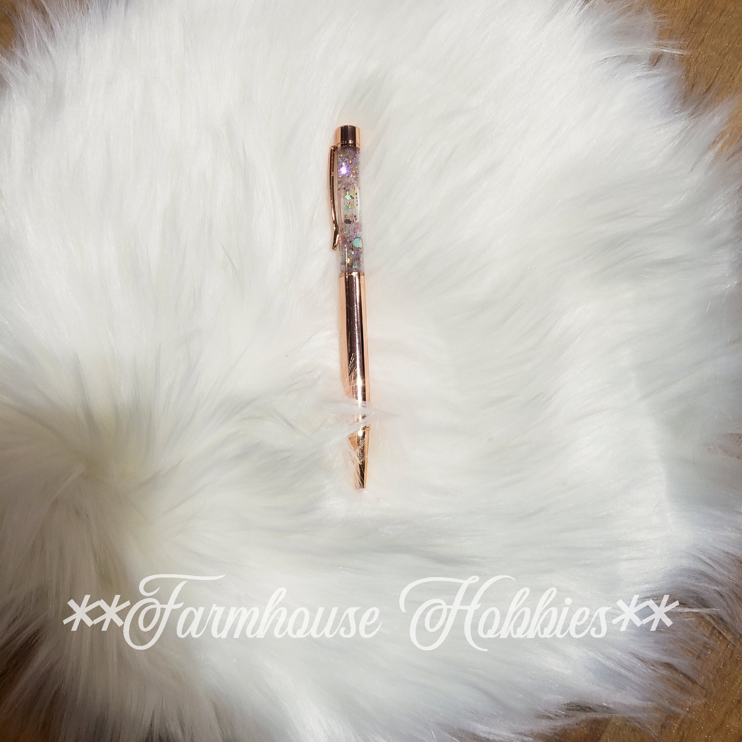 Rose Gold Glitter Flow Pen Home Decor/Accessories Farmhouse Hobbies   
