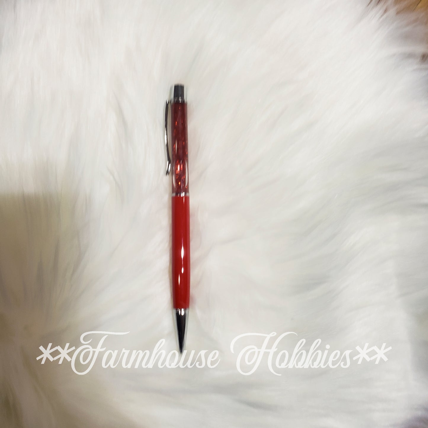 Red Glitter Flow Pen Home Decor/Accessories Farmhouse Hobbies   