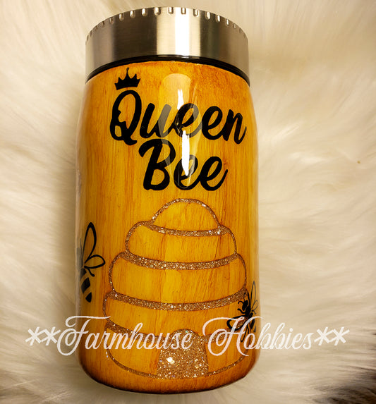 Queen Bee RTS Drinkware Farmhouse Hobbies   