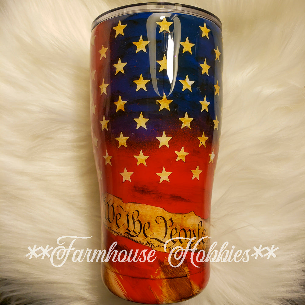 2nd Amendment- We the People RTS Drinkware Farmhouse Hobbies   