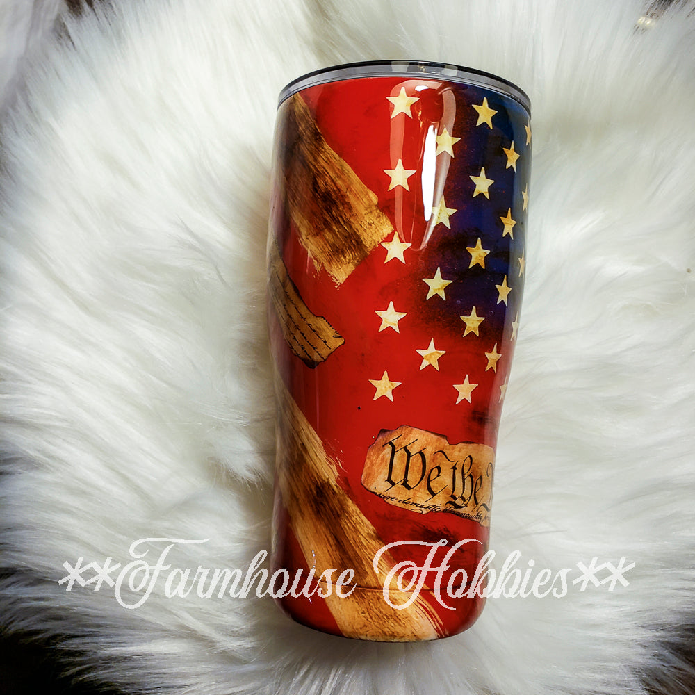 2nd Amendment- We the People RTS Drinkware Farmhouse Hobbies   