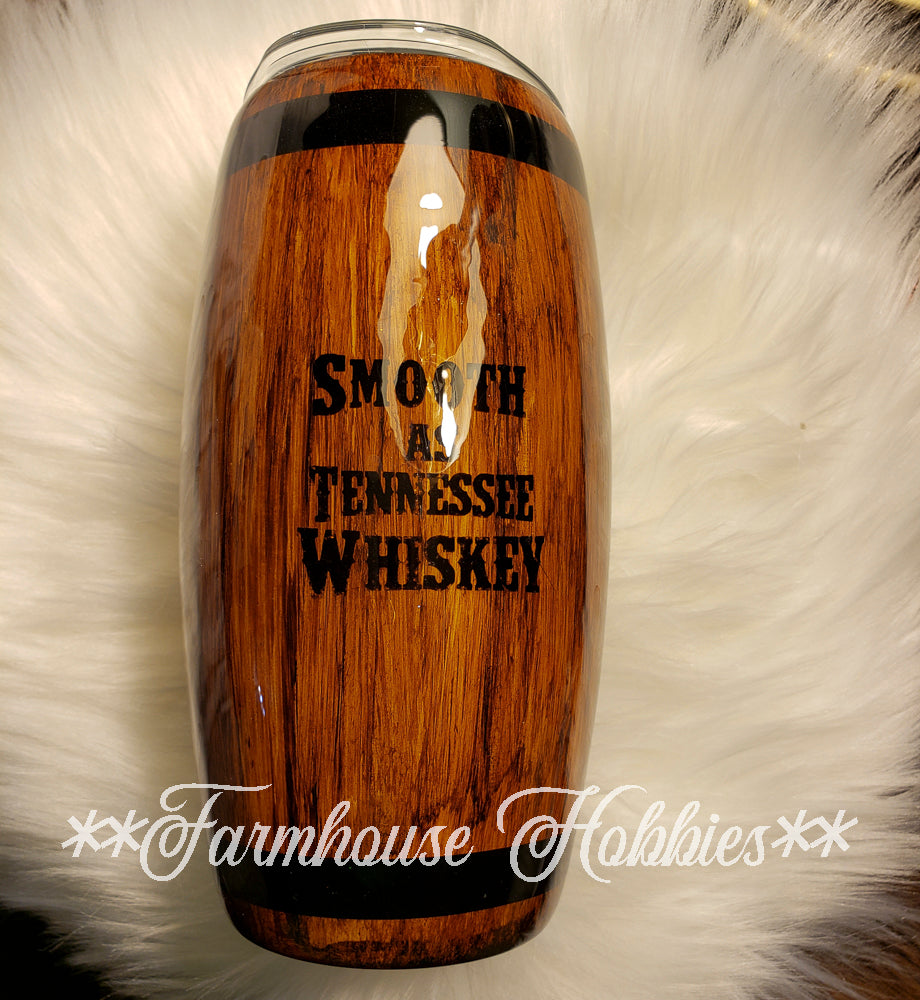 Whiskey Barrel RTS Drinkware Farmhouse Hobbies   