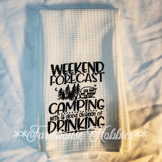 Towel (Single) - Weekend Forecast Home Decor/Accessories Farmhouse Hobbies   