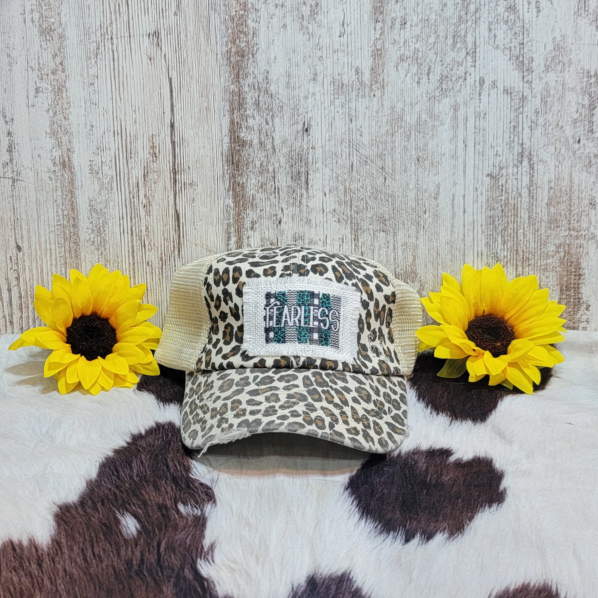 Fearless Hat w/Patch  Farmhouse Hobbies   