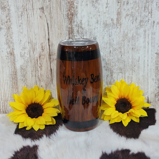 25 oz Whiskey Bent Barrel RTS Drinkware Farmhouse Hobbies   