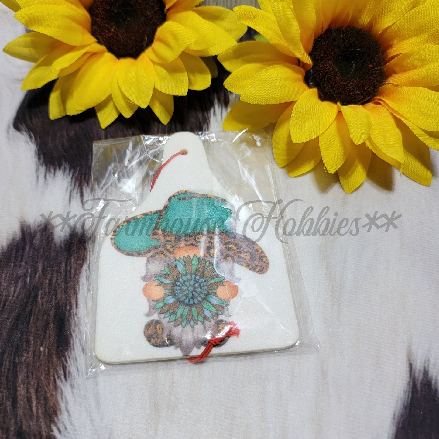 Air Freshener - Gnome Ear Tag Home Decor/Accessories Farmhouse Hobbies   