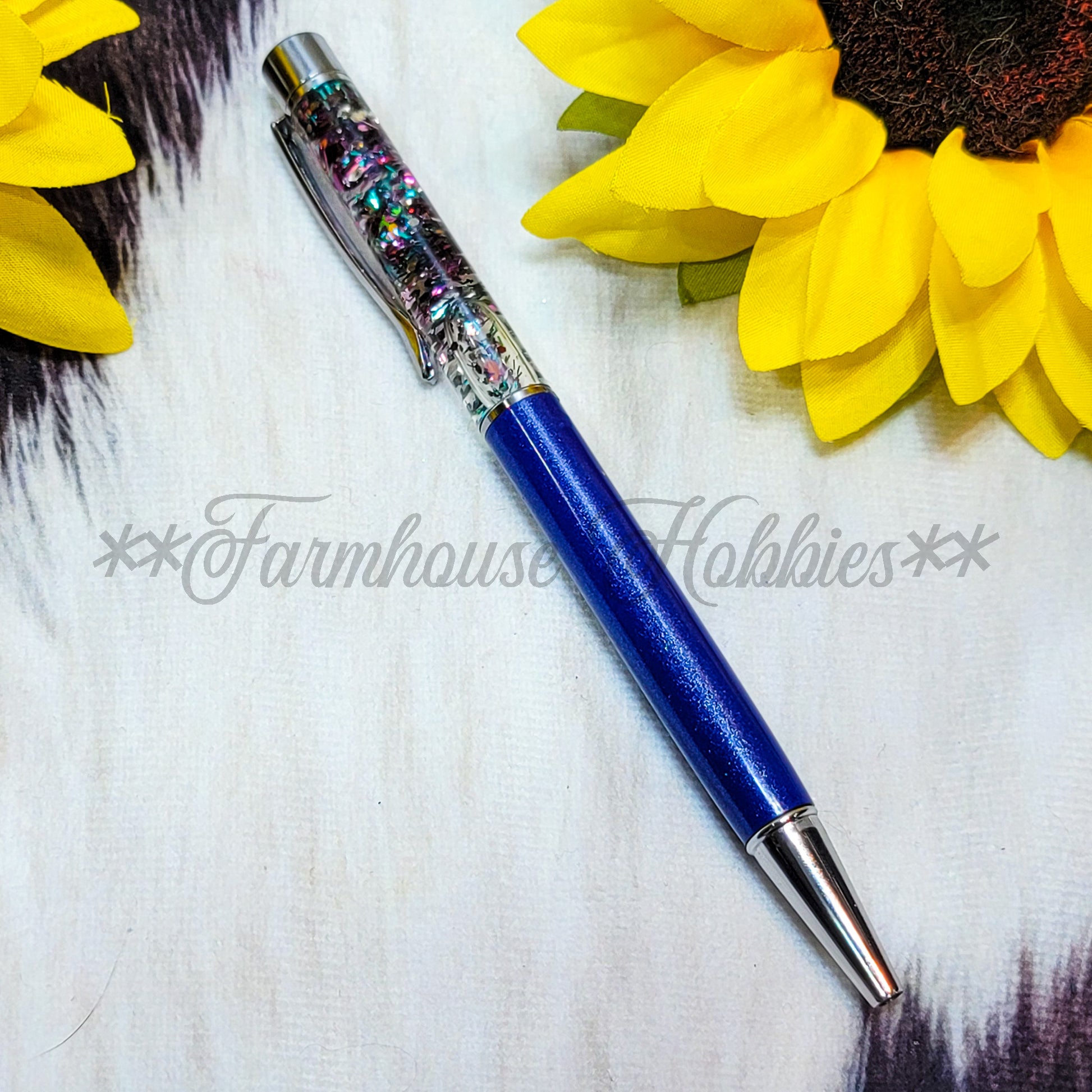 Purple/Purple mix Glitter Flow Pen Home Decor/Accessories Farmhouse Hobbies   