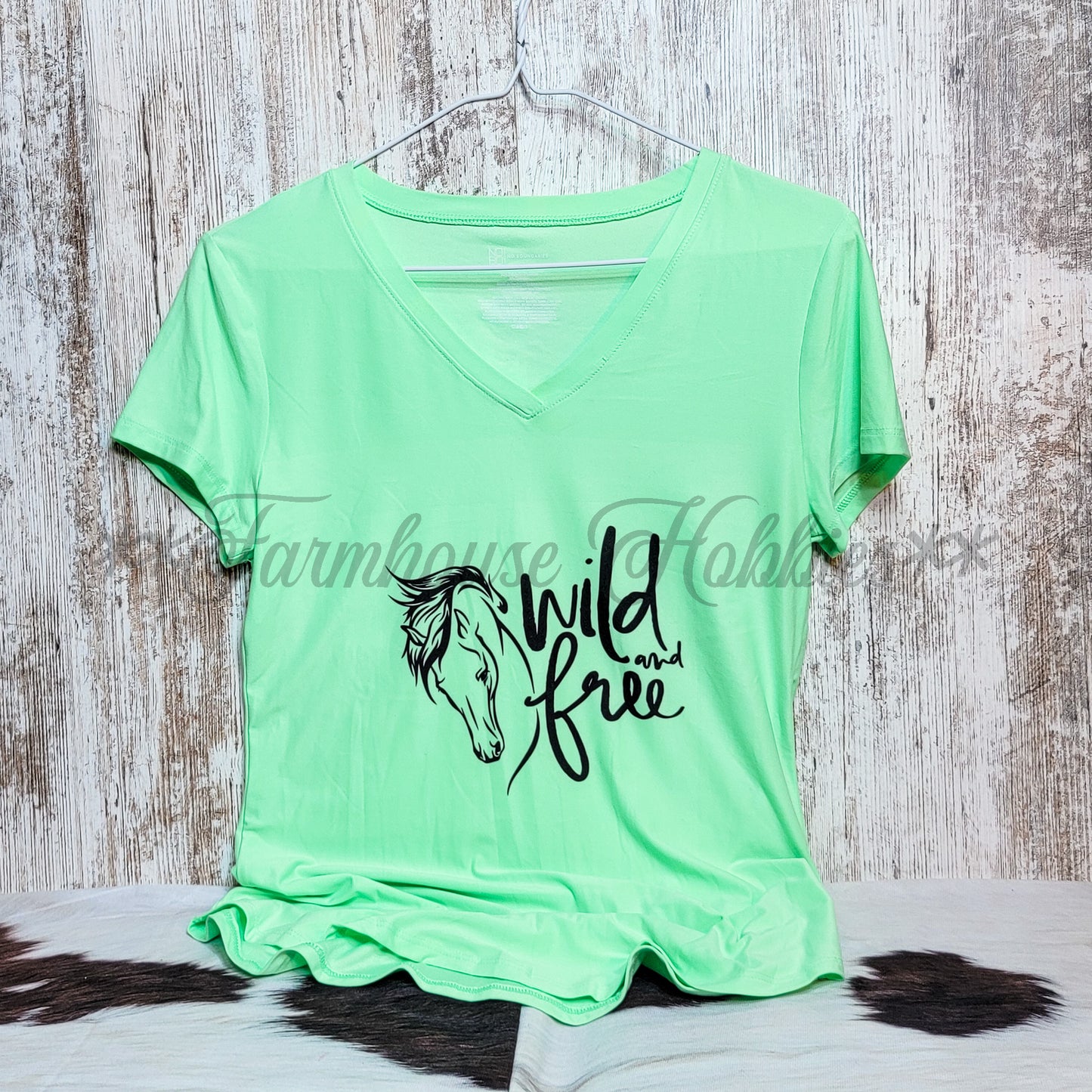 Wild & Free Tshirt SS T-shirt Farmhouse Hobbies   
