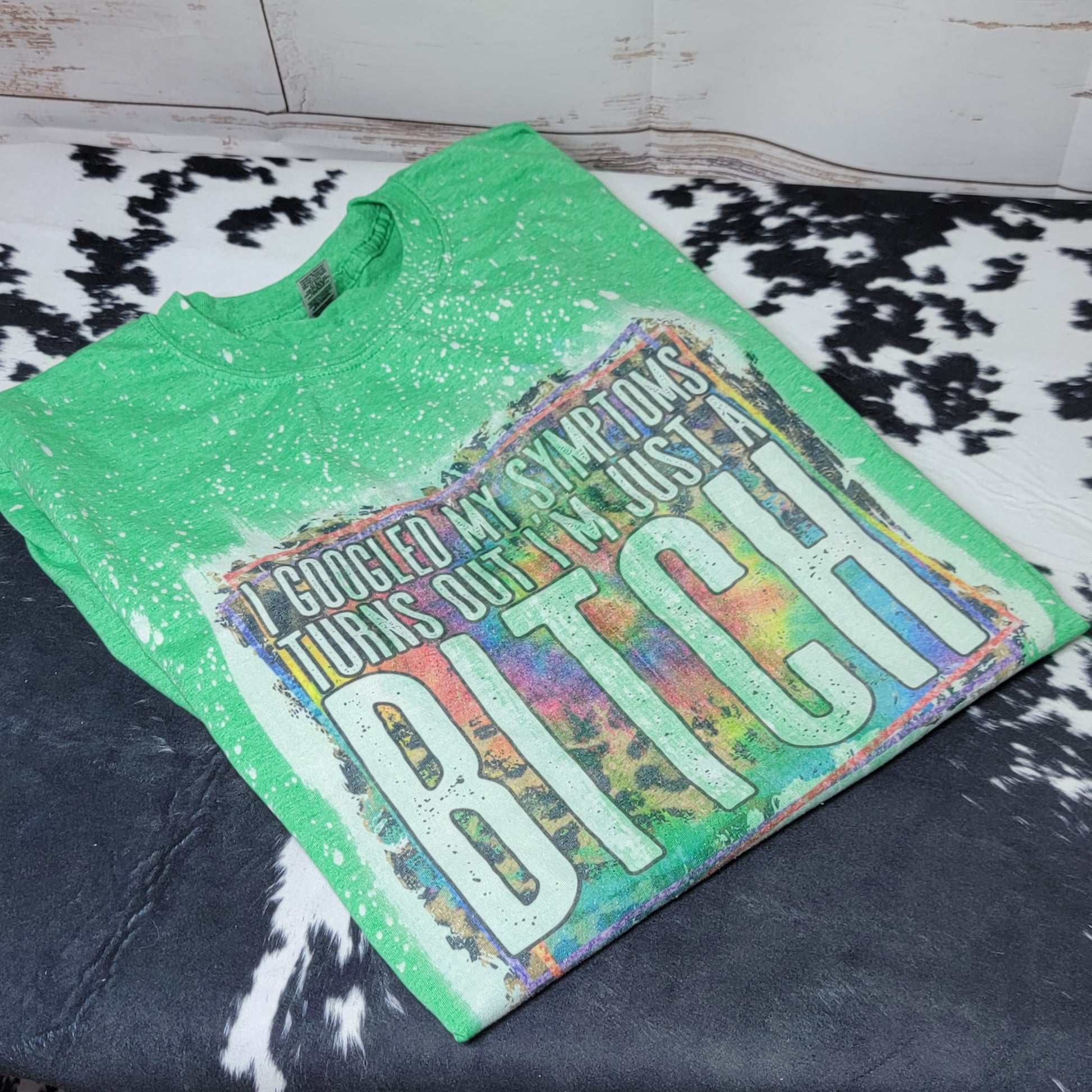 Just a Bitch Tee  Farmhouse Hobbies   