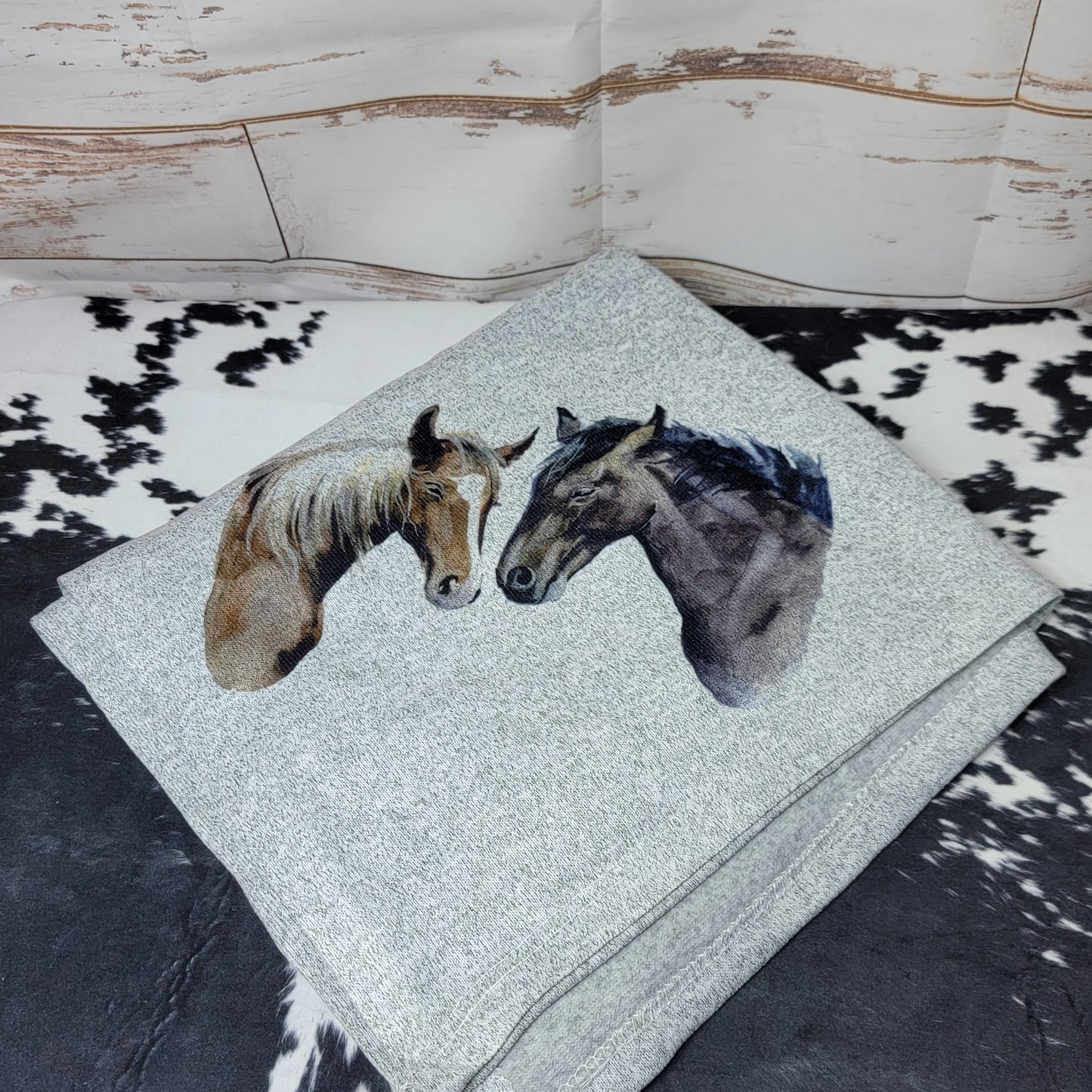 Sweater Blanket - Horse Home Decor/Accessories Farmhouse Hobbies   