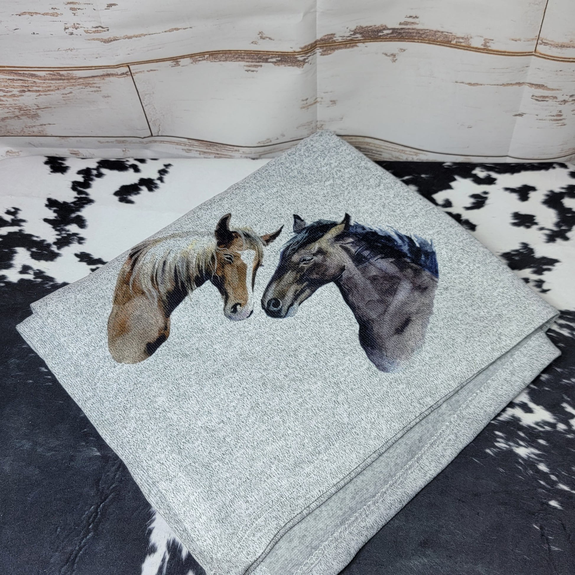 Sweater Blanket - Horse Home Decor/Accessories Farmhouse Hobbies   